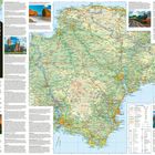 "DEVON POCKET MAP. Top tourist attractions included. Information about 35 places to visit." 

Sehenswürdigkeiten illustriert.