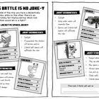 Titel: "This Battle Is No Joke-y". Vergleich von "Chicken Jockey vs Spider Jockey" mit Stärken und Schwächen der Charaktere.