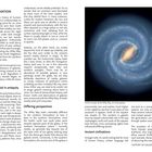 1: HISTORY OF GALAXY OBSERVATION. "Artist's concept of the Milky Way, our home galaxy." enthält einen spiralförmigen Nebel.
