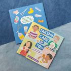 „TAKING CARE OF YOU: A Kid's Guide to Personal Hygiene“ von Lizzy Rockwell. Kinder waschen Hände, putzen Zähne.