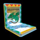 "HELLO MERMAID!" und "Can you see flying Pegasus?" Eine Illustration: Eine Meerjungfrau mit schwarzen Haaren sitzt auf einem Felsen.