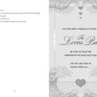 Einladungstext rechts: "You have been cordially invited to The Lovers Ball" mit Dekorationen wie Herzen und Wellen.