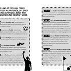 "HELLO THERE! WELCOME TO MY WORLD OF FOOTBALL!" Großes Fußball-Design, Silhouette sagt "HELLO AGAIN!".