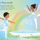 "Die Wassermusik" beschreibt Feen, die zum Klang von Wasser tanzen. Zwei Feen mit Flügeln tanzen am Springbrunnen.