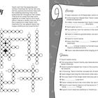 Puzzle 52, From baby to bride. Kreuzworträtsel über Taylor, Familie und Karriere. Fragen oben und unten. Kreuzmuster links.