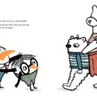 Text: "You've been set up on a blind playdate. We've all been there. Here are some tips to get you through it."

Links, zwei fröhliche Figuren, rechts, zwei Bären.