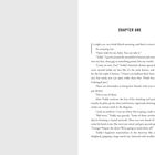 CHAPTER ONE  
Text handelt von einem Zahnarztbesuch um 8 Uhr morgens. Ein Mann im Mund einer Person namens Zoe. Humorvoller Ton.