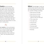 biomechanics: Ein Studienfeld über Daten und musculoskeletal. blister: Eine schmerzhafte Flüssigkeitsansammlung. black: Eine zeitlose Farbe.