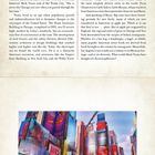 „MY KIND OF TOWN“: Text über das geschäftige Leben in amerikanischen Städten. Darunter ein buntes, leuchtendes Stadtbild.