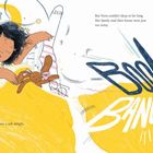 Links schläft ein Kind friedlich im Bett mit einem Stoffhasen. Rechts ist das Kind alarmiert von lauten Geräuschen.