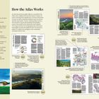 "New for the Ninth Edition", "How the Atlas Works". Texte beschreiben neue Karten, Fotografien und klimabezogene Informationen.