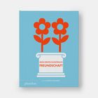 Buchcover: Titel "Mein Erstes Kunstbuch: Freundschaft" von Shana Gozansky. Zwei rote Blumen in einer blauen Vase.