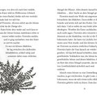 Seite enthält eine Geschichte über Florentin und seinen Kater. Links Illustration: Person mit Schnurrbart steht neben Minze.