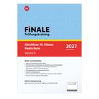 FINALE Prüfungstraining; Abschluss 10. Klasse Realschule, Deutsch; 2027 Niedersachsen. Blau-rotes Cover mit Logo oben links.