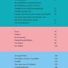 Text: "Alltagssätze, Alltagsschätze 6", "Am Flughafen 14", "Die Unterkunft 20", u. a.  
Farbig unterteilt: Türkis, Rosa, Hellblau.