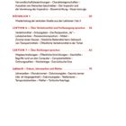 Lektionstitel und Themen mit Seitenzahlen:  
Lektion 5 - Die liebe Familie, Seite 42  
Rückblick 1, Seite 50  
Lektion 6 - Über Verkehrsmittel, Seite 54  
Lektion 7 - Über Richtungen, Seite 62  
Lektion 8 - Datum und Wetter, Seite 70