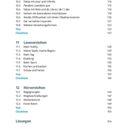 Inhalt: 
10. Besondere Sätze und Wortverbindungen 
11. Leseverstehen 
12. Hörverstehen 
Seitenzahlen beiliegend.