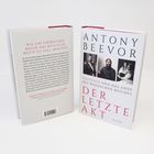 Buchtitel: „Der letzte Akt“ von Antony Beevor. Rückseite über den Fall des russischen Reiches. Enthält Porträts.