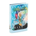 Buchtitel: "Elaine Feeney - Alles außer leise". Cover zeigt ein abstrakt verfremdetes Porträt in bunten Farben.