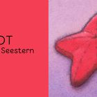 Text: "ROT - Der rote Seestern". Illustration eines roten Seesterns auf lila Hintergrund.