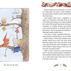 Text: "Ein Stern nur für dich"

Ein Eichhörnchen und ein Kaninchen sitzen auf einem Ast und basteln Weihnachtsschmuck aus Zweigen.