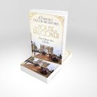 Text: "Barbara Taylor Bradford, The House of Falconer, Der Glanz des Glücks." Zwei Bücher, eines liegt offen oben.