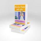 "(K)ein Date mit dir" von Yvonne Struck. Cover: Frau mit Blumen, Leuchtturm, pastellige Farben.