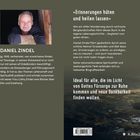 "Erinnerungen hüten und heilen lassen" zeigt Daniel Zindel als Theologen und Autor. Landschaftsbild mit Logo unten rechts.