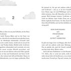 "KEIN DURCHGANG! PRIVATGRUND ZUTRITT VERBOTEN!" Seite 18 und 19 eines Buches mit Wolken und Erklärung über den Großvater.