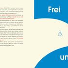 Der Text zeigt Überlegungen zu Kant und fair zu sein. Rechts sind die Wörter "Frei" und "unfrei" grafisch dargestellt.
