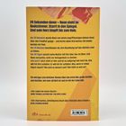 24 Sekunden davor – Neon steht im Badezimmer. Starrt in den Spiegel. Und sein Herz klopft bis zum Hals. Ein gelber Buchrücken.