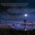 „Das war es, was dieses Moor mit den Menschen machte... “; eine nebelschwere Moorlandschaft bei Nacht, Mondschein.