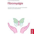 Dr. med. Michaela Moosburner, Fibromyalgie. Zwei pinke Hände halten einen grünen Schmetterling. Links TRIAS-Logo.