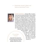 Text: Gewidmet meinen Lieben und Lebensunterstützer*innen. Ein wichtiger Hinweis: Dieses Buch kann keine ärztliche Betreuung ersetzen. Es gibt ein Porträtfoto.