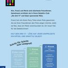 "BÜCHERHELDEN 2. Klasse. Kim, Franzi und Marie sind beste Freundinnen im Detektiv-Club 'Die drei !!!'."