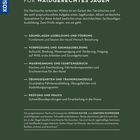 "Perfekte Schweißhundeausbildung für waidgerechtes Jagen" steht oben. Unten: Experte Stefan Mayer, Joachim Schweizer. Kosmos Logo links.