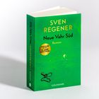 "Neue Vahr Süd" von Sven Regener. Grünes Buchcover mit einem Schlüsselanhänger. Goldmann Verlag.