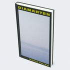 Buchcover mit den Worten "DIAMANTEN" oben und "DAVID VAJDA" unten. Dazwischen ein schlichtes, helles Bild.