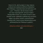 Philipp Blom über radikale Aufklärung im 18. Jh., brillant und unterhaltsam. NZZ lobt. hanser-literaturverlage.de. Dunkler Hintergrund.