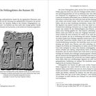 Die Feldzugslisten des Ramses III. Erklärung und Abbildung eines Ortsnamenliste-Fragments.
