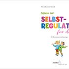 Buchtitel: Spiele zur Selbstregulation für die Kita. Illustration von zwei fröhlichen Kindern, Logo "HERDER".