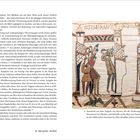 Texte: "ISTI MIRANT STELLA." Illustration: Menschen betrachten einen Kometen, mittelalterliche Architektur im Hintergrund.
