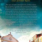 Eine verschwundene Fado-Sängerin. Eine fieberhafte Suche. Gomes und Falkner inmitten eines perfiden Spiels. Ein Stadtbild.