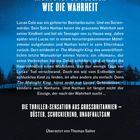 "Nichts ist so tödlich wie die Wahrheit." Thriller über Mord und Geheimnisse. Deutsche Erstausgabe, Preis: 14,00 €.