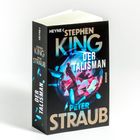 Text: Heyne, Stephen King, Der Talisman, Peter Straub, Roman. Grafik: Farbiger Kristall mit Silhouetten.