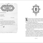 Links steht "DARKLY", Datum: "6. Februar 1965", Brief mit Warnung. Rechts Seite 67, Kapitel 10, Gedanken und Begegnung am Flughafen.