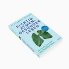 Titel: "Richtig Atmen - Gesünder Leben". Autor: Alexander Peters. Hellblaues Cover mit grünem Blatt und blauem Kreis mit Text.