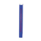 Blauer Buchrücken mit rotem Text: "SKANDINAVISCHER WINTERZAUBER".