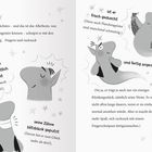 Eine Illustration zeigt einen Flaschengeist, der durch Fingerschnipsen Haare kämmt, Zähne putzt und sich anzieht.