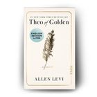 „#1 New York Times Bestseller, Theo of Golden, a novel, English Edition by Piper, Allen Levi.“ Federillustration in der Mitte.